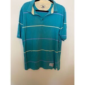 Mens Ahead USA Supply Co. Polo shirt Size Large